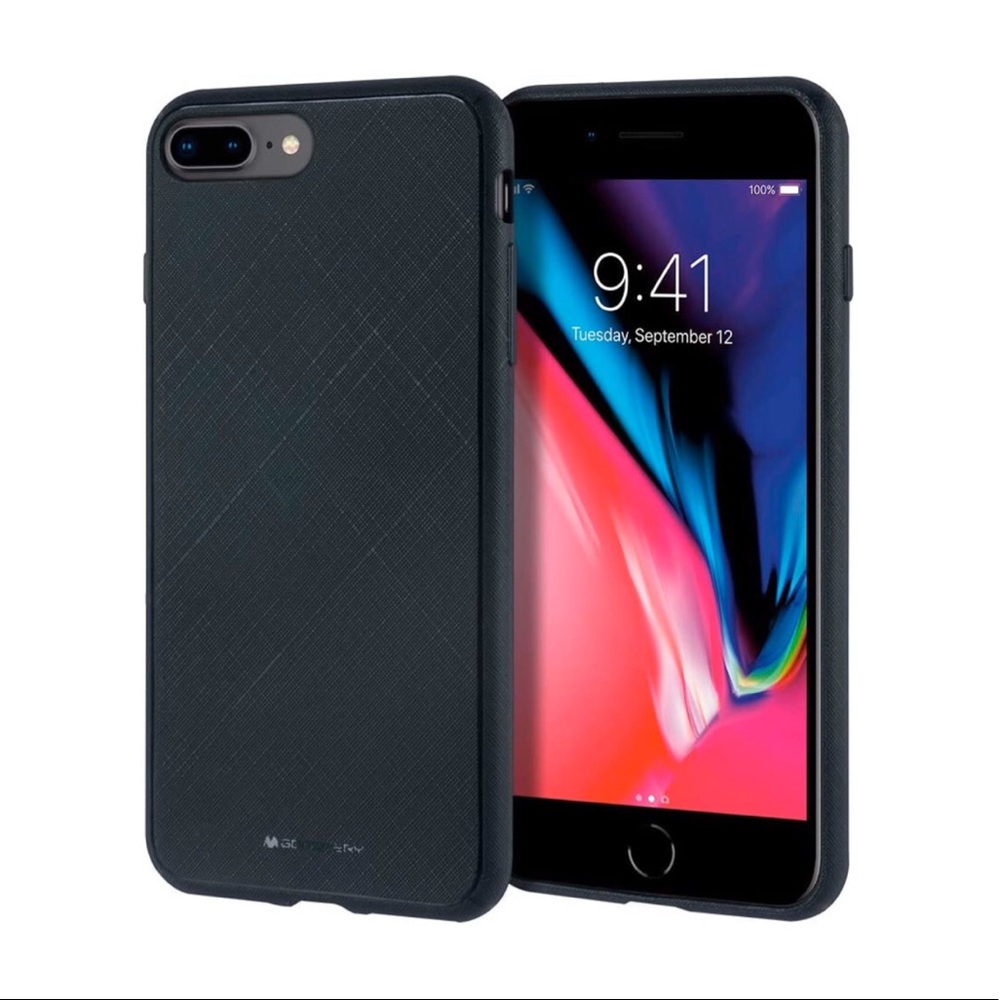 Goospery iPhone 8 Plus/7 Plus Navy Blue Case